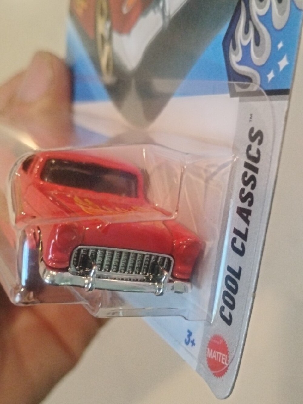 Mattel Hot Wheels '55 Chevy - Red with Gold Accents - Picture 4 of 8